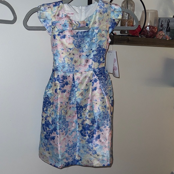 Bonnie Jean Other - Floral Cap Sleeve Dress
